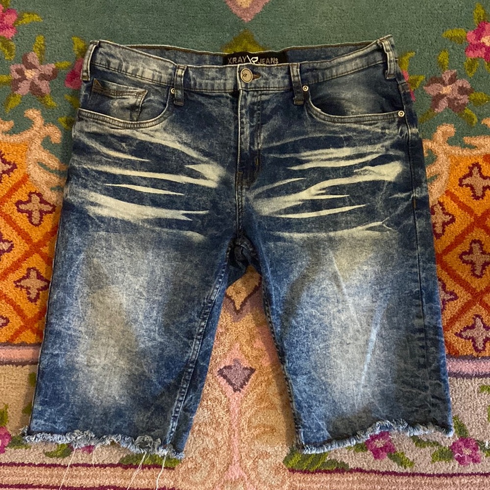 X-ray Jean shorts